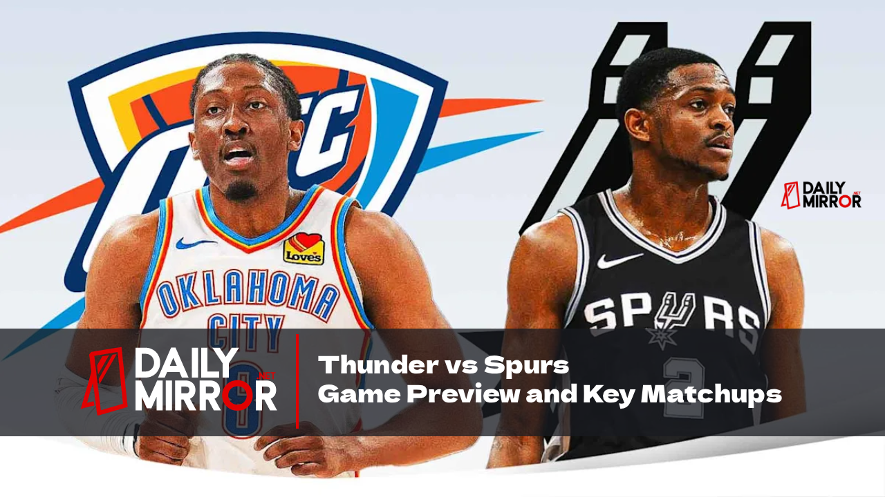 Thunder vs Spurs