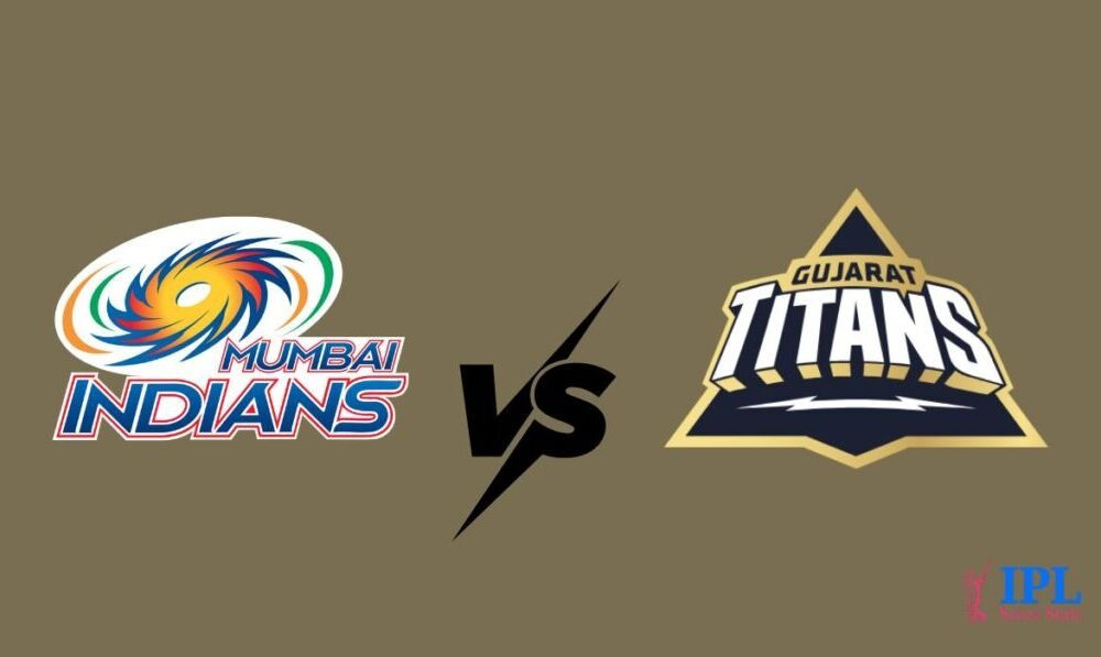 Mumbai Indians vs Gujarat Titans Timeline