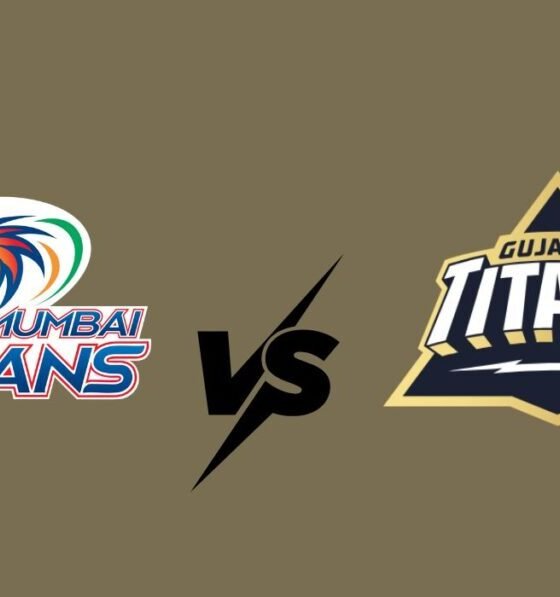 Mumbai Indians vs Gujarat Titans Timeline