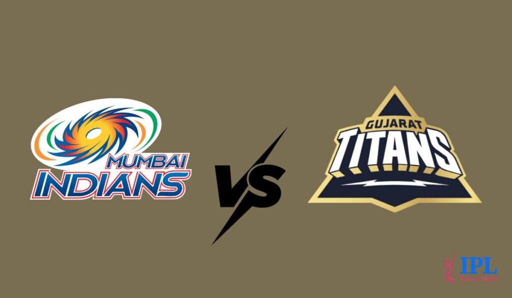 Mumbai Indians vs Gujarat Titans Timeline