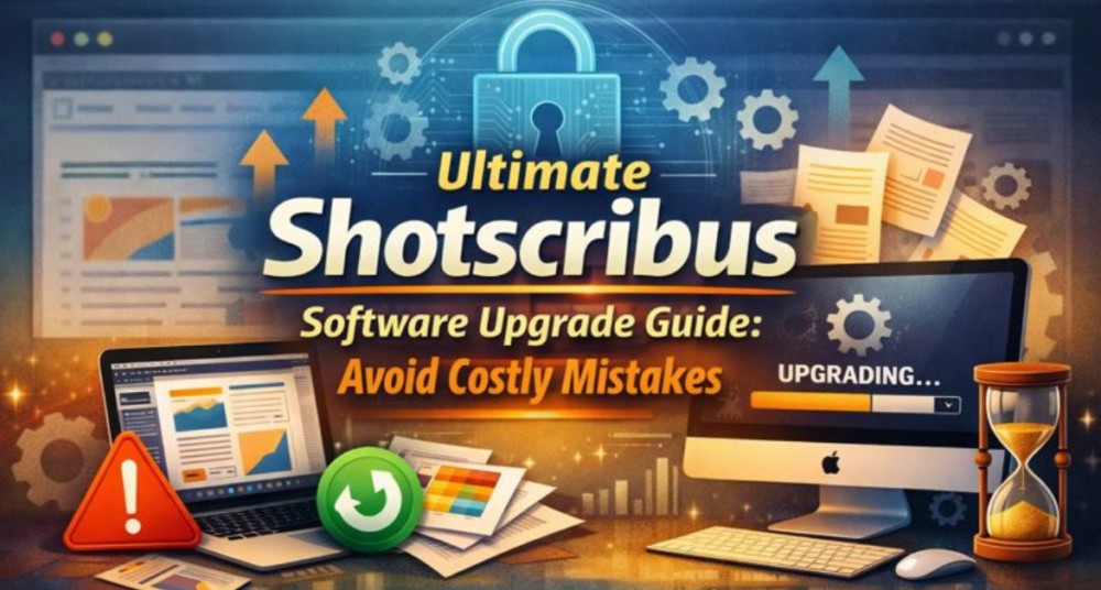 ShotScribus Software Upgrade: