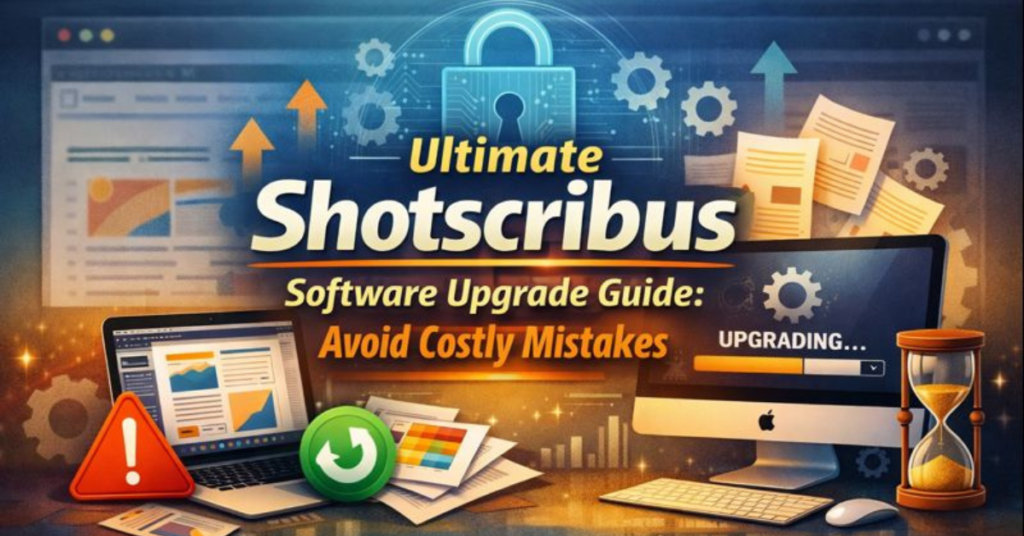 ShotScribus Software Upgrade: