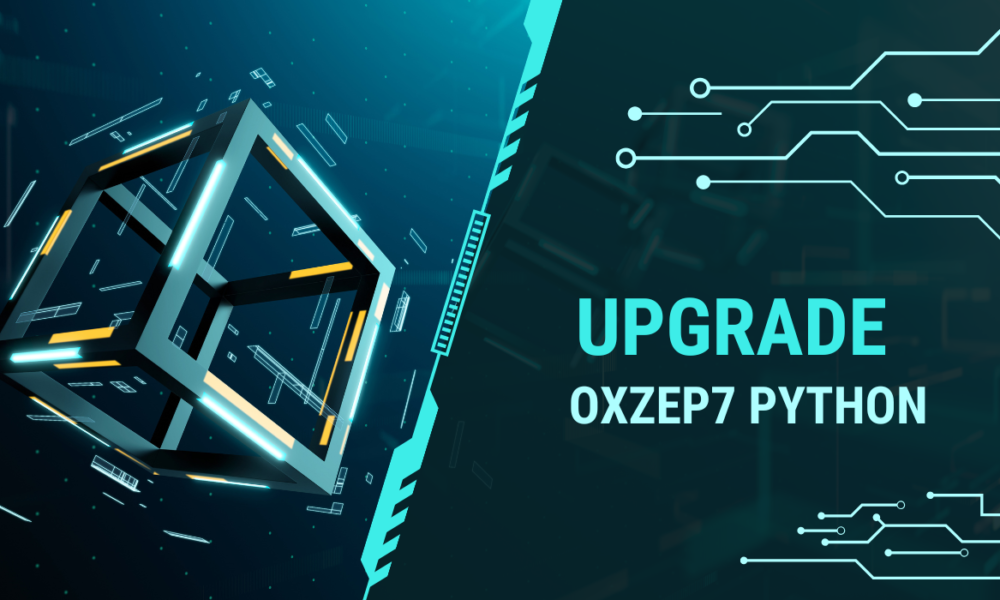 Upgrade Oxzep7 Python