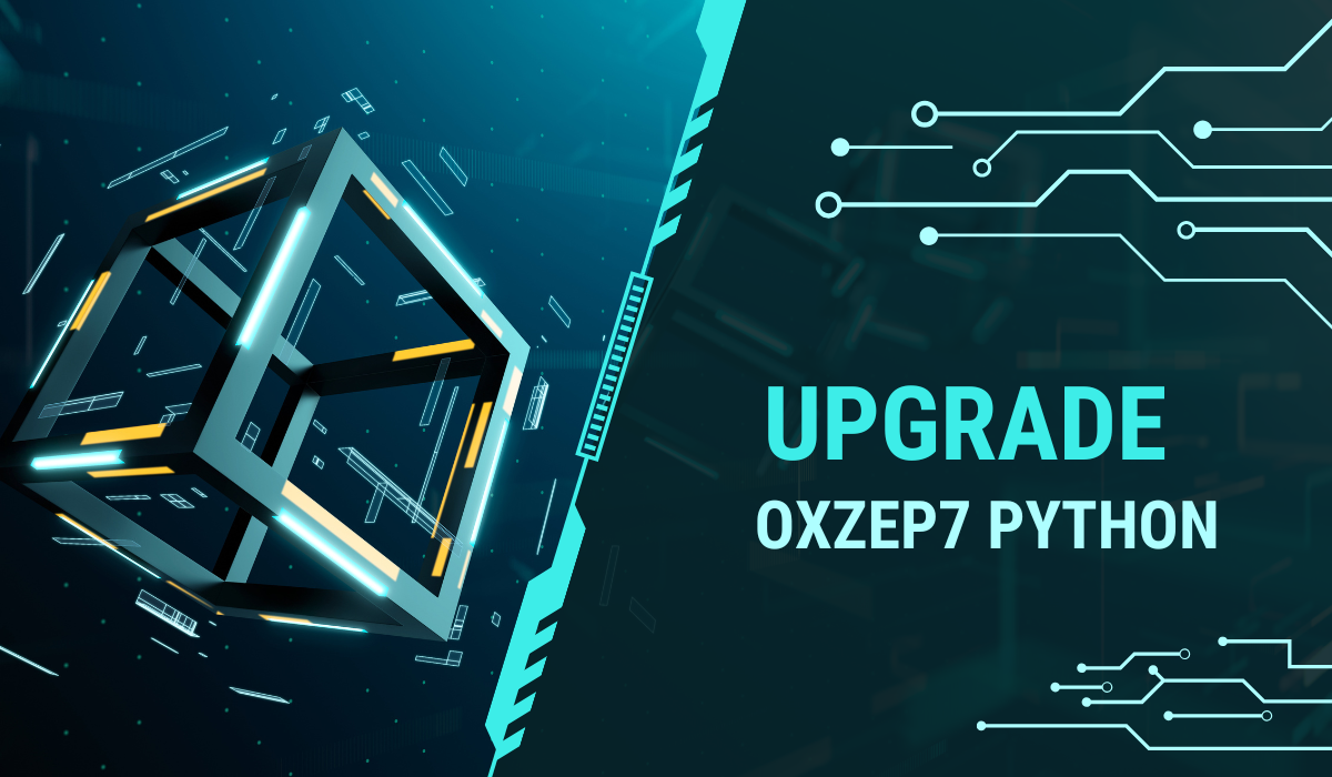 Upgrade Oxzep7 Python