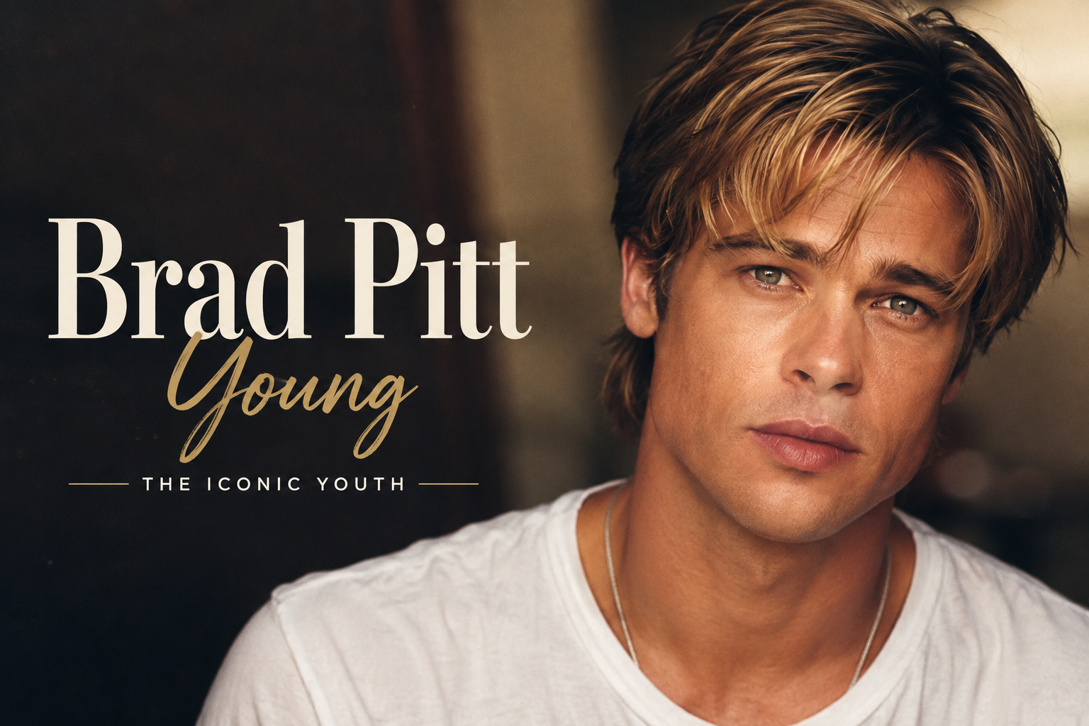 brad pitt young