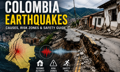 colombia earthquakes