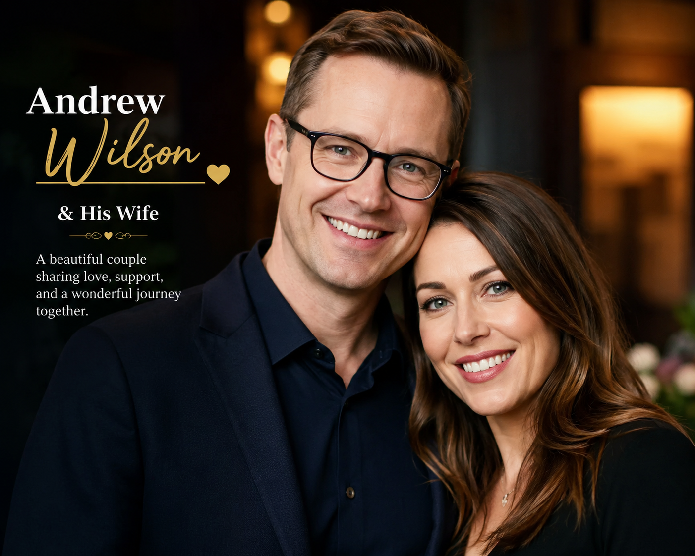 andrew wilson wife