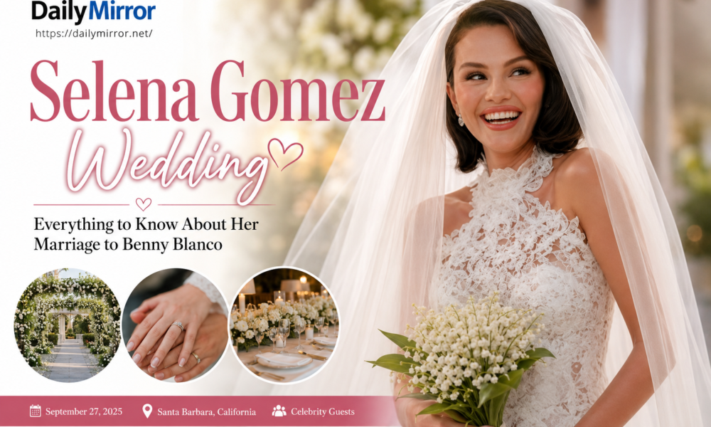 selena gomez wedding