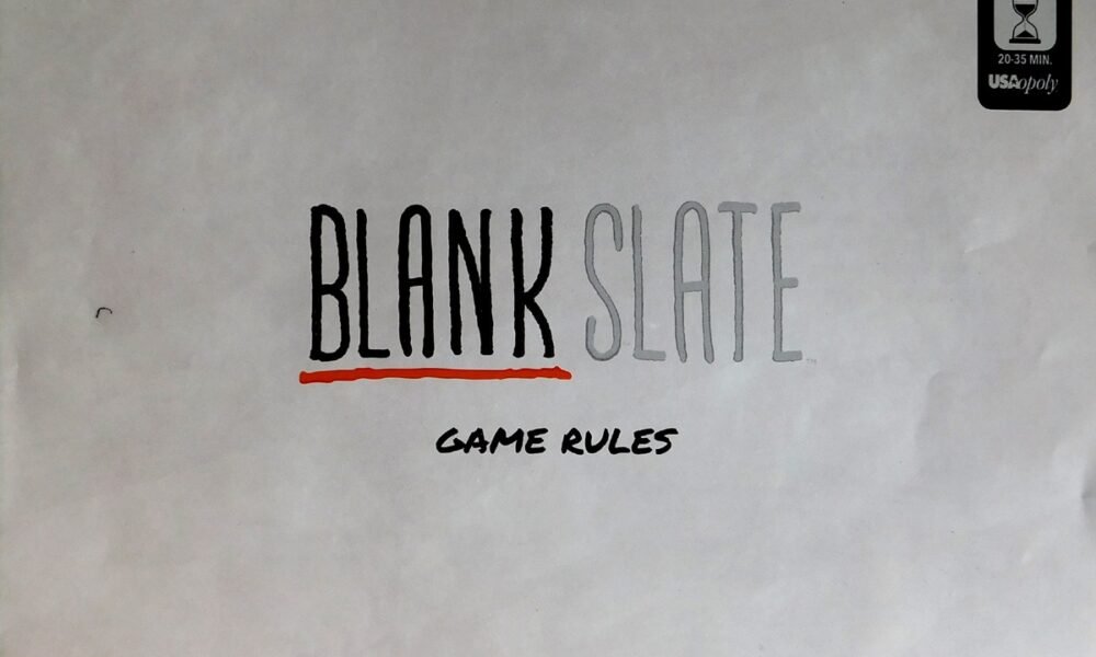 blank slate game