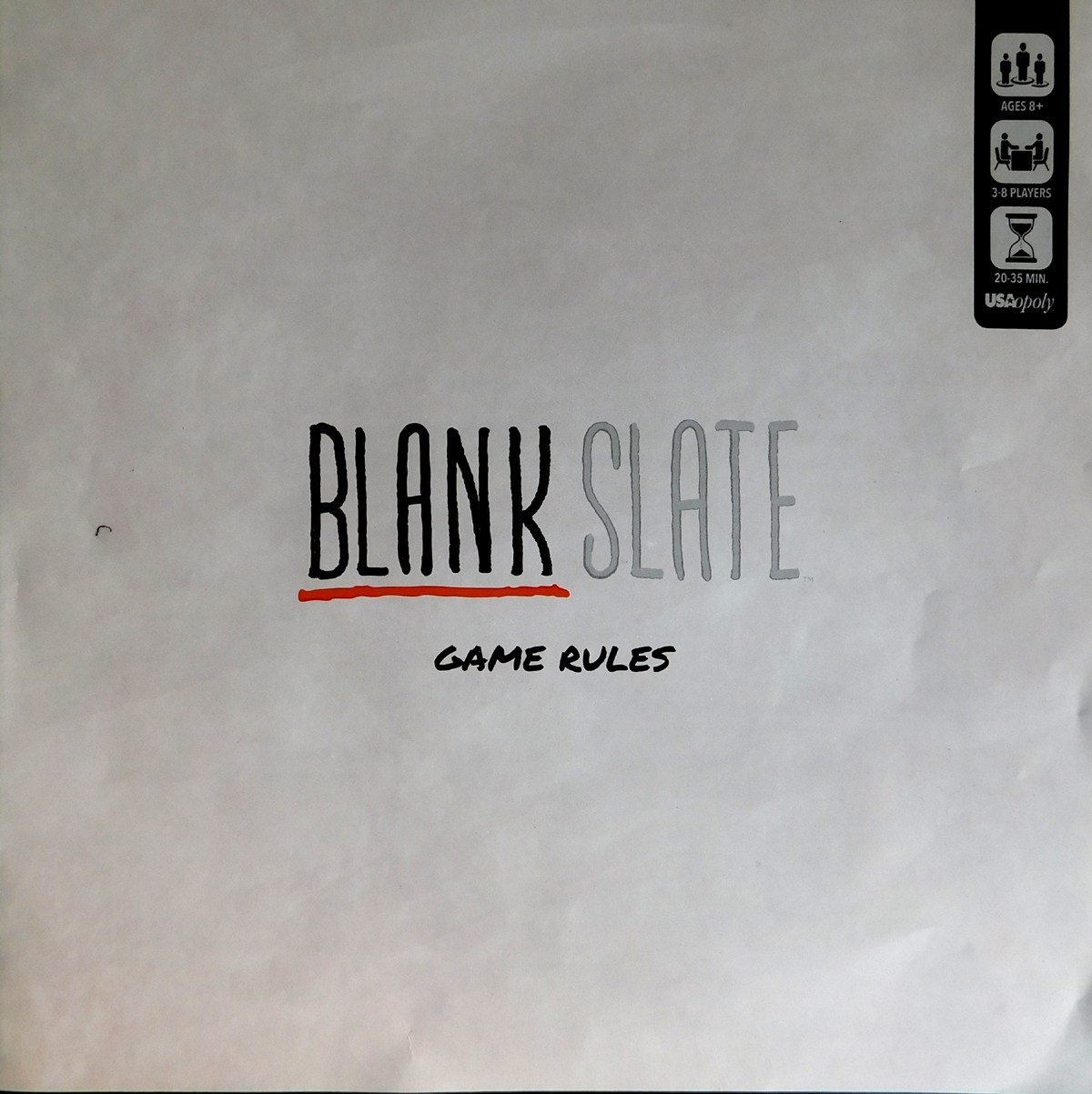 blank slate game