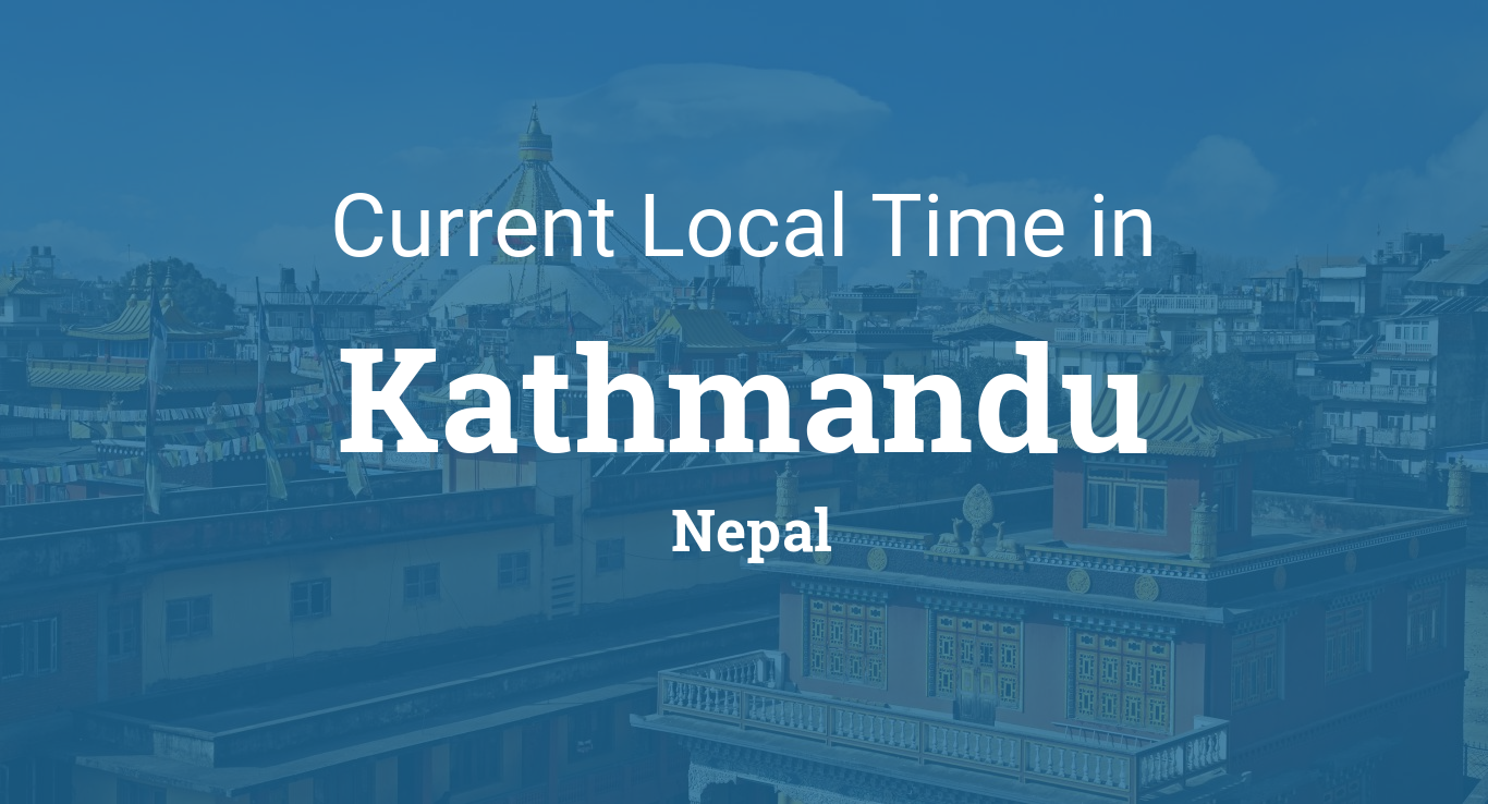 time in nepal