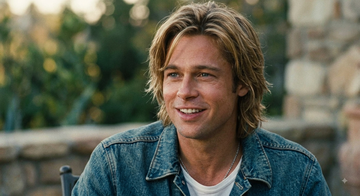 brad pitt young