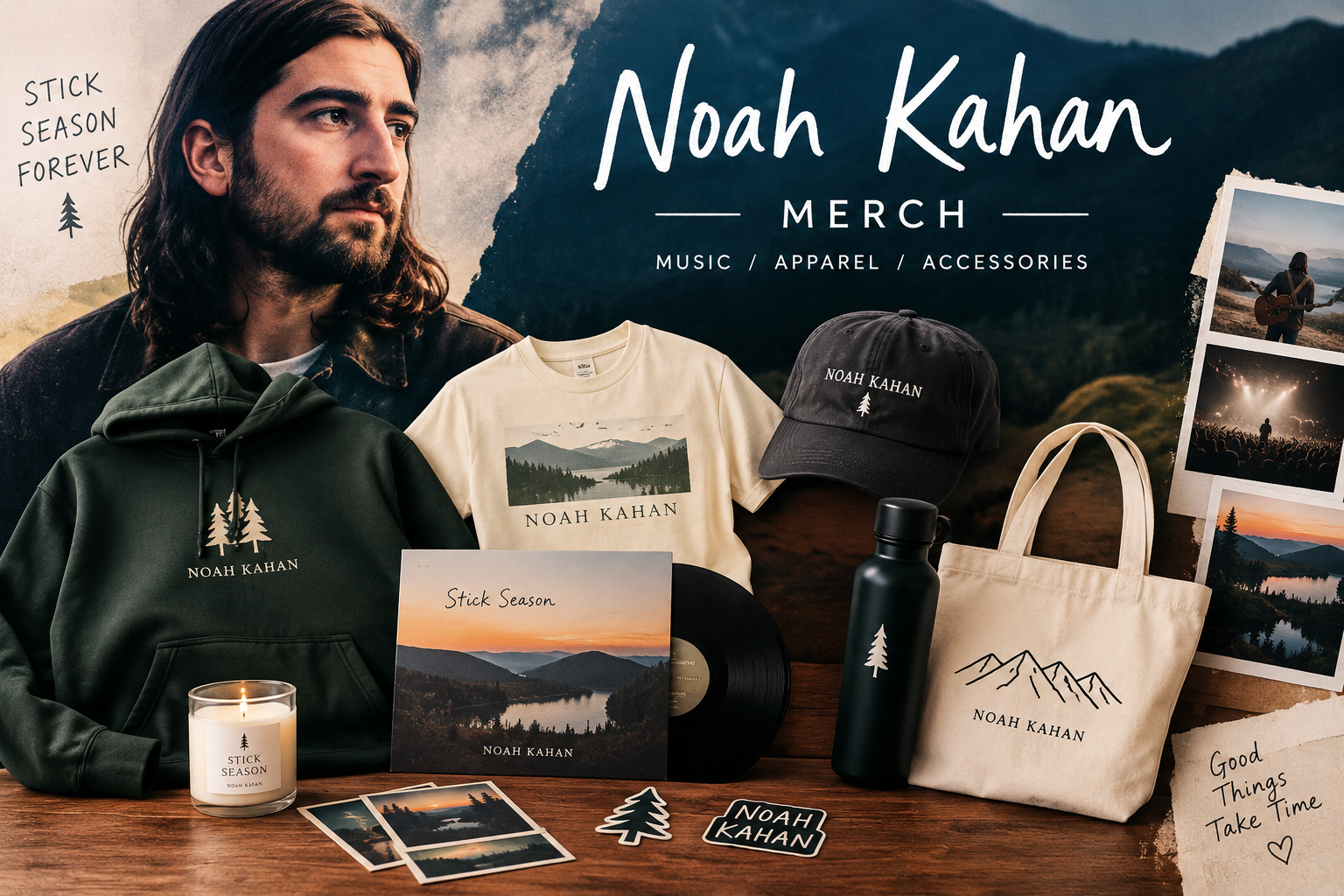 noah kahan merch